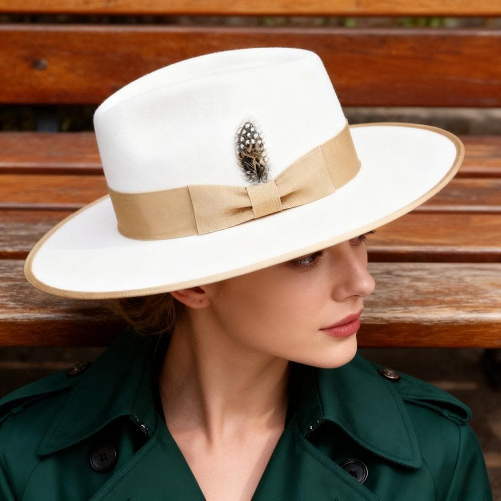 TEMU Men's And Women's Felt Hats, Party Hats, Suits, Jazz Rock, Valentine's Day Gifts, Couple Hats Father's Day Gifts