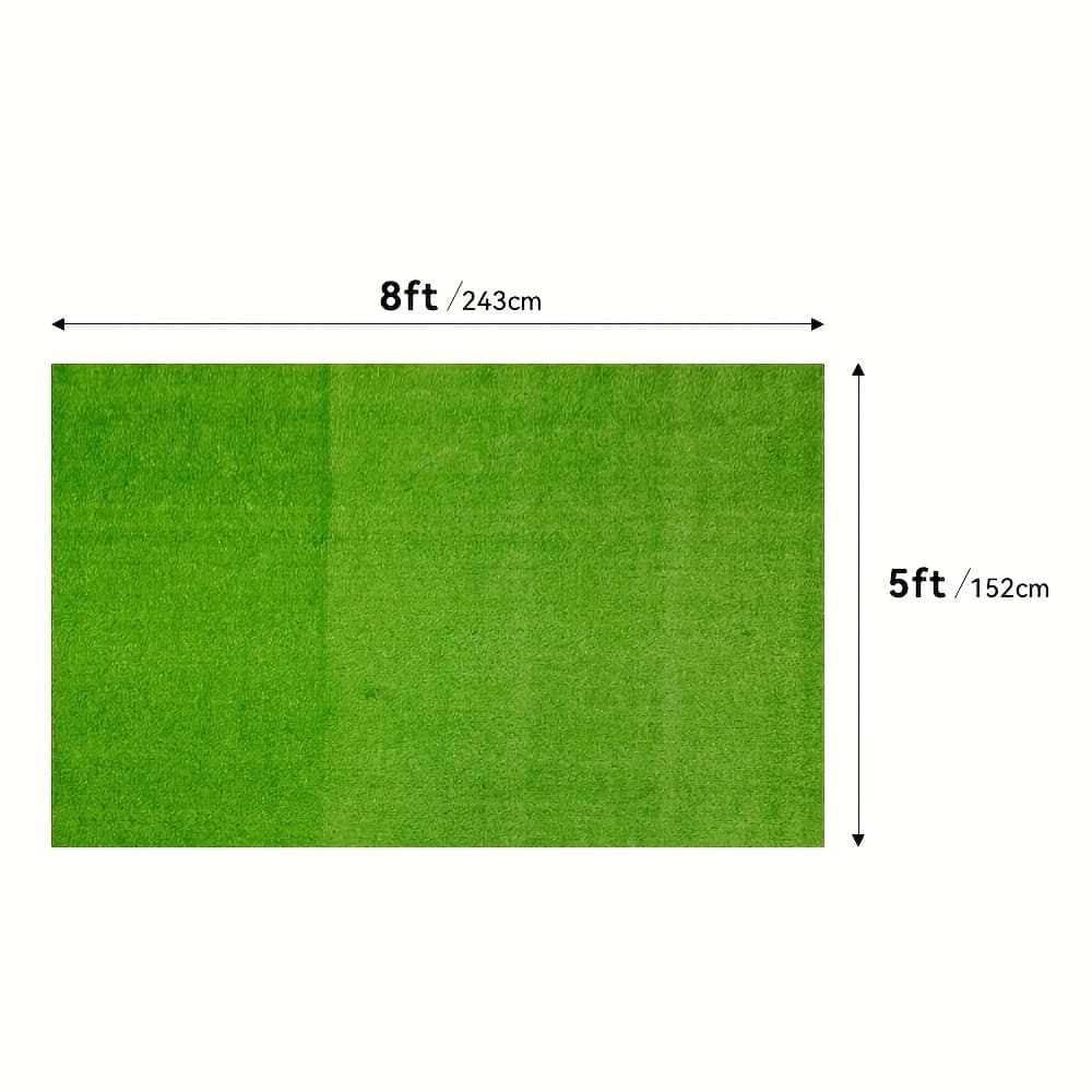TEMU Outdoor Rug-artificial Turf, Premium Fake Grass Lawn-perfect For Playground Decoration, Gardens, Parties, Outdoor Table Settings, Pet Training, And Backyard Landscaping.