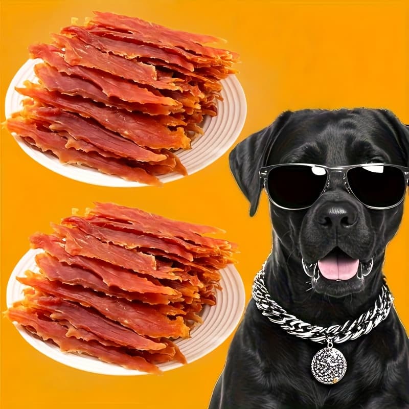 TEMU 0.66lb/2lbduck Jerky And Chicken Freeze-dried Dog Treats For Small, Medium, And Large Dogs - Healthy, , Soft, Make The Perfect Positive-reward Training Treats For Dogs