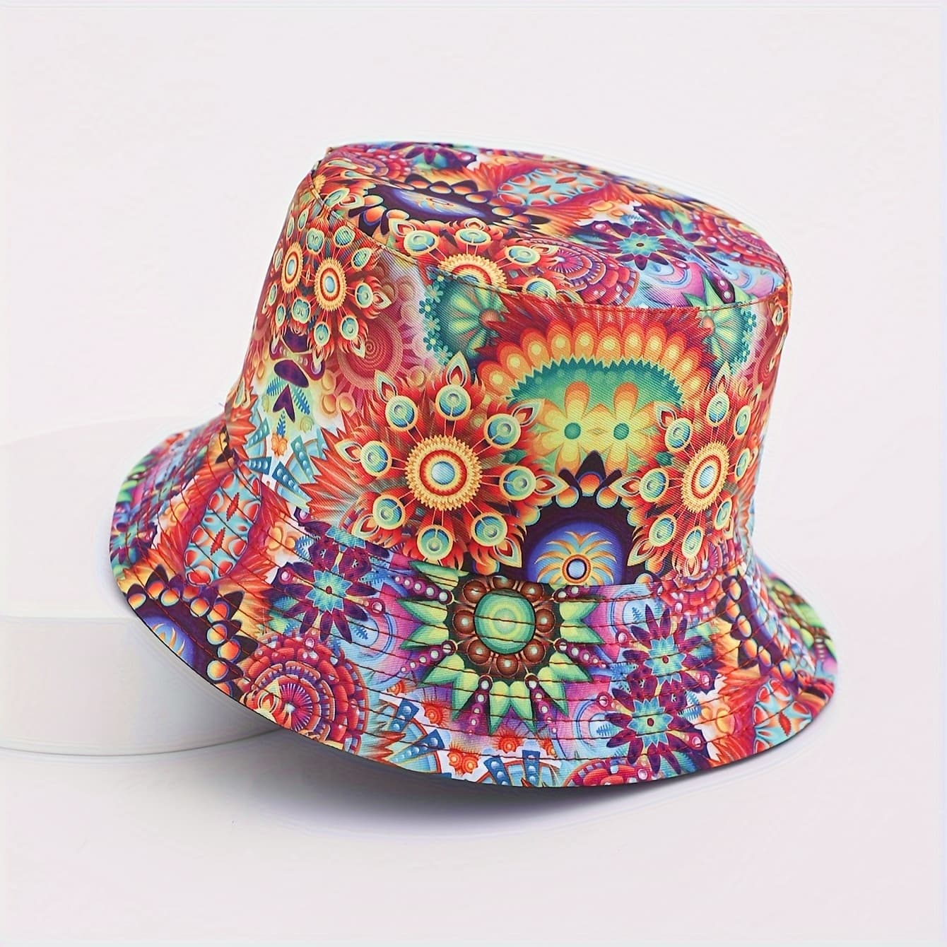 TEMU Reversible Bucket Hat, Unisex Summer/autumn Bucket Hat, One-pack Travel Essential, Easy To Carry And Foldable