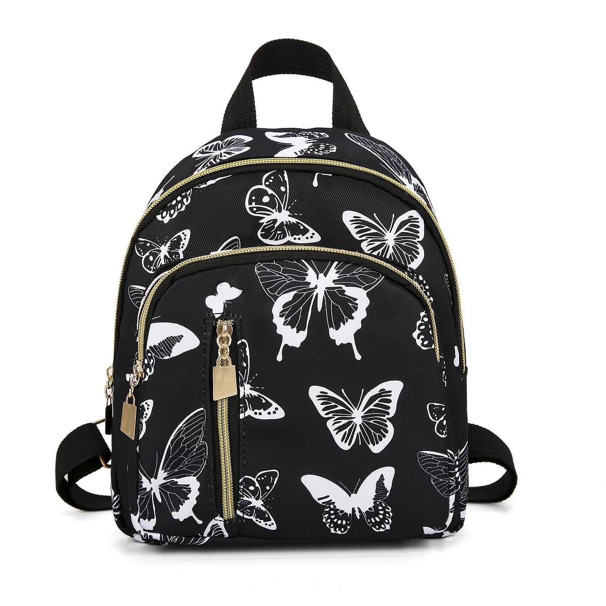 TEMU Women's Fashion Mini Shoulder Bag, Casual Print Small Backpack For Travel
