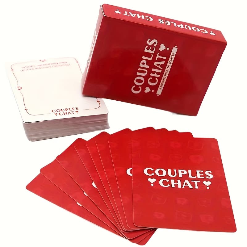 TEMU Couples Edition Card Game - 150 Conversation Cards For Couples, Adults, And Teens - 2 Player Bonding Game For Date Nights, And , Ages 15+, 2 Players