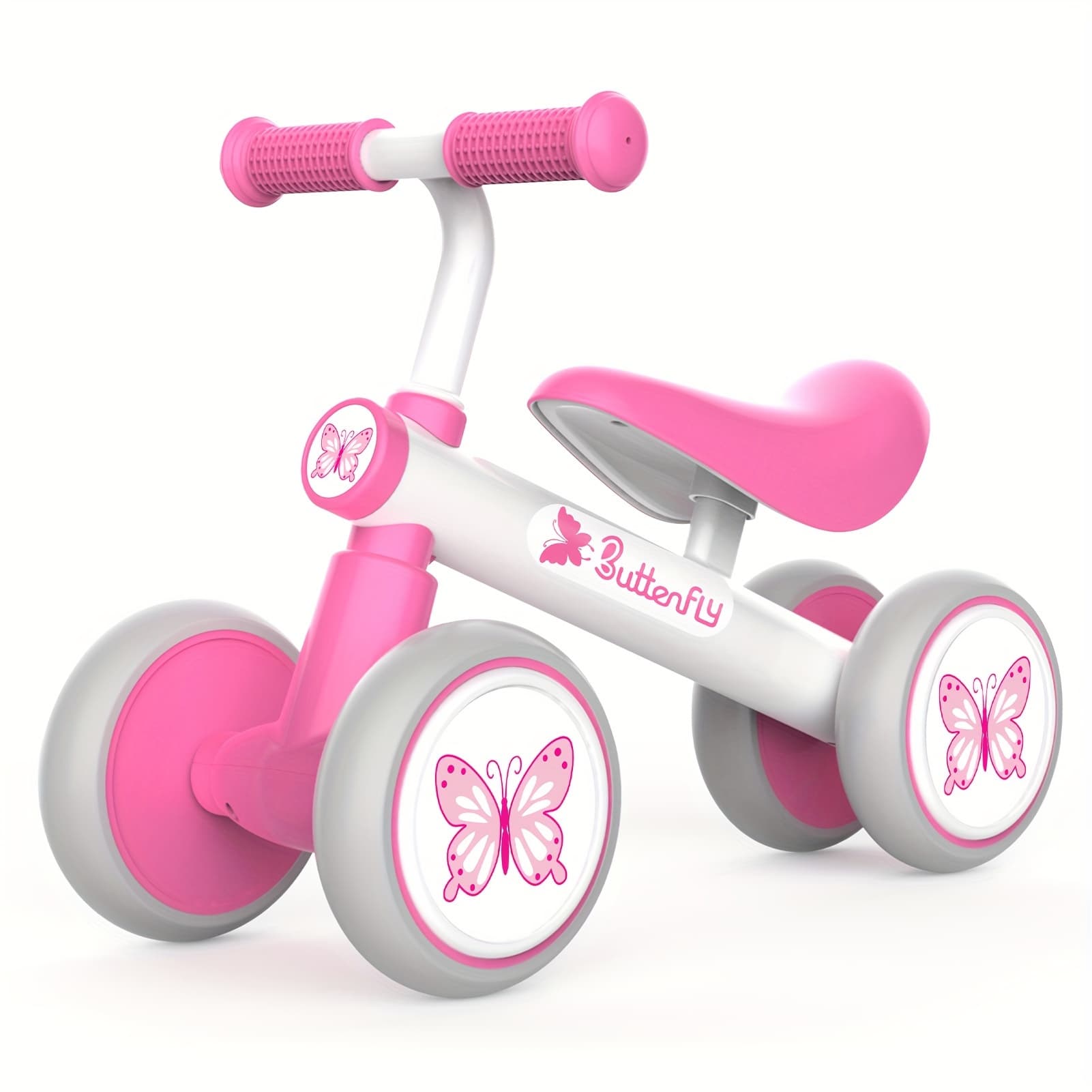 TEMU Baby Balance Bike 10m+, Toddler Bike For Girl Birthday Gift, Toddler Bike With Pedal &, Ride On Toy Gifts For Boys Girls