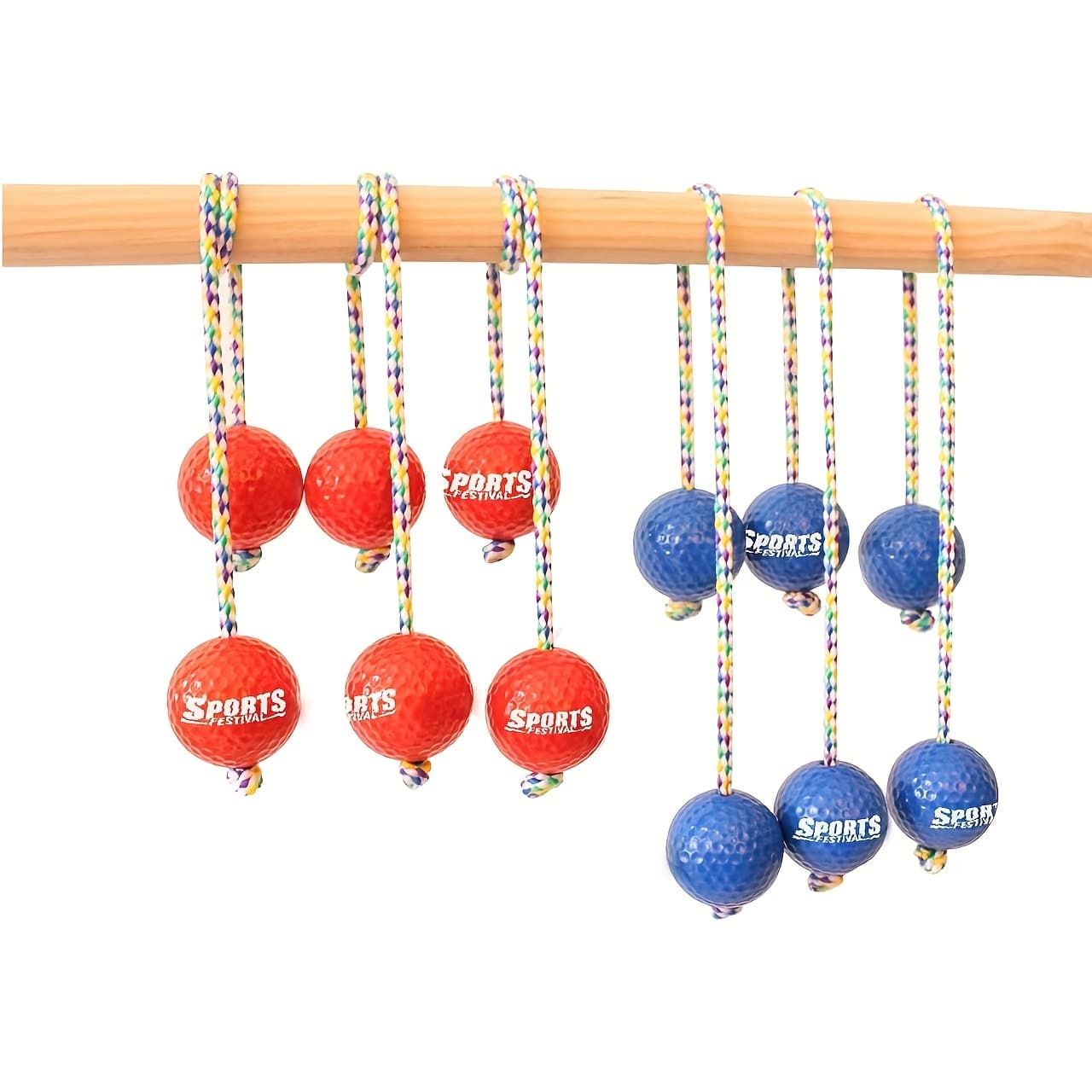 TEMU Outdoor Ladder Ball Game Set With Carrying Case (6 Bolas), Balls For Ladder Toss Game (ladder Not Included)