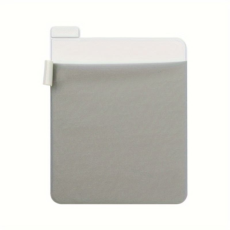 TEMU 1pc Laptop -traceless Self-adhesive Mouse Storage Bag-convenient And Secure Mouse Storage Solution- Mouse Storage Bag For Notebook Computers