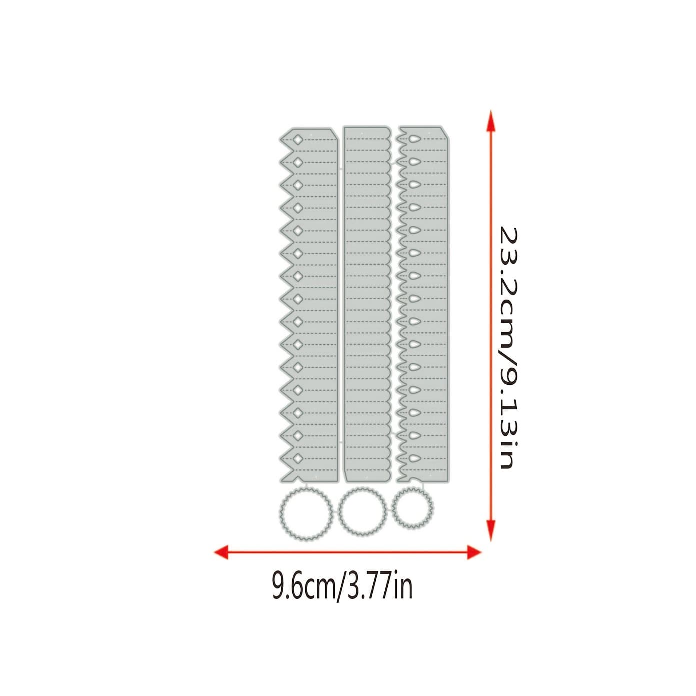 TEMU 1pc Metal Cutting Die Craft Knife Template Punch Mold For Diy Scrapbooking And Paper Crafting, Crafting Tools, Intricate , Precision Crafting Tool