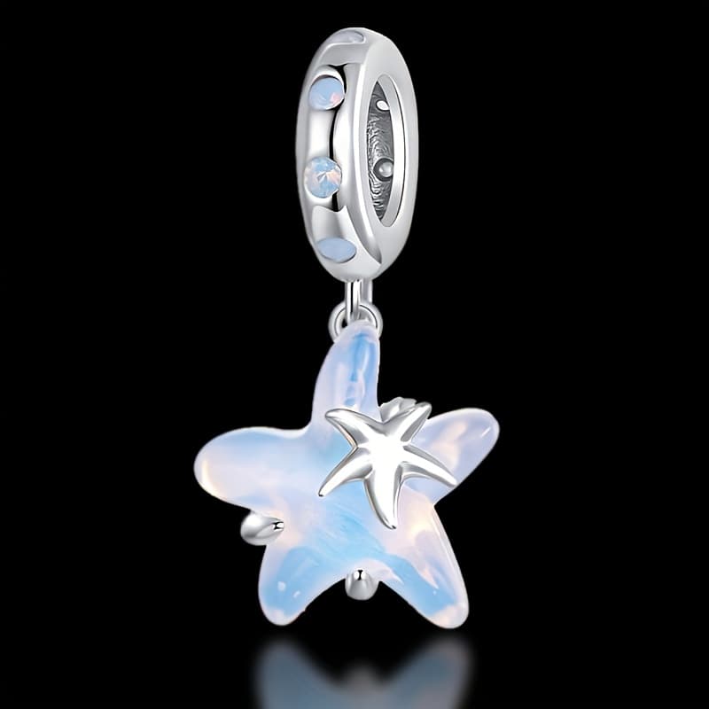 TEMU 1pc Fashion Exquisite Starfish Pendant, Exquisite Jewelry Accessory, With S And Necklaces For Matching, Wearable In All , Very Suitable For Festive Weddings Banquets Parties