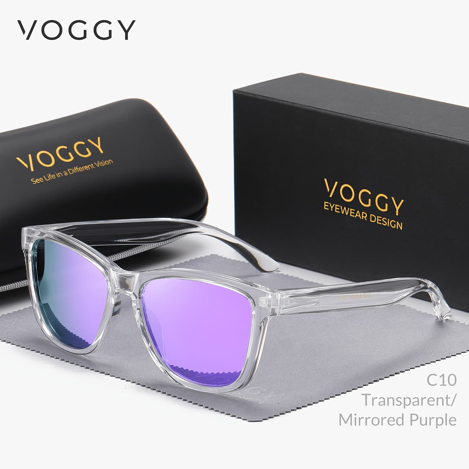 TEMU Vintage & Style Fashion Glasses & Parasols - Retro Men's & Women's Glasses For Driving,, Activities, Parties - Decorative (no) - Themed Costume Props For Role-play -