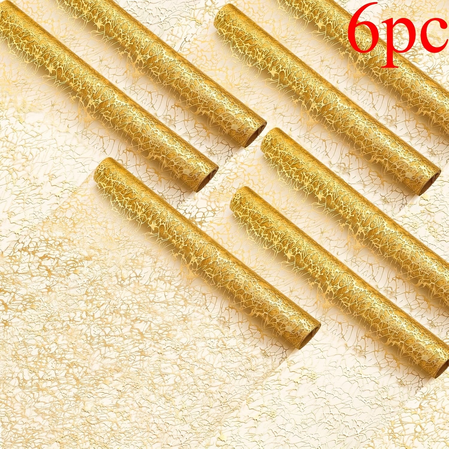 TEMU 6pcs, Golden Tablecloth Sequin Table Runner Metallic Mesh Fabric Decor For Party Wedding Shower Birthday Bridal Shower Party Supplies