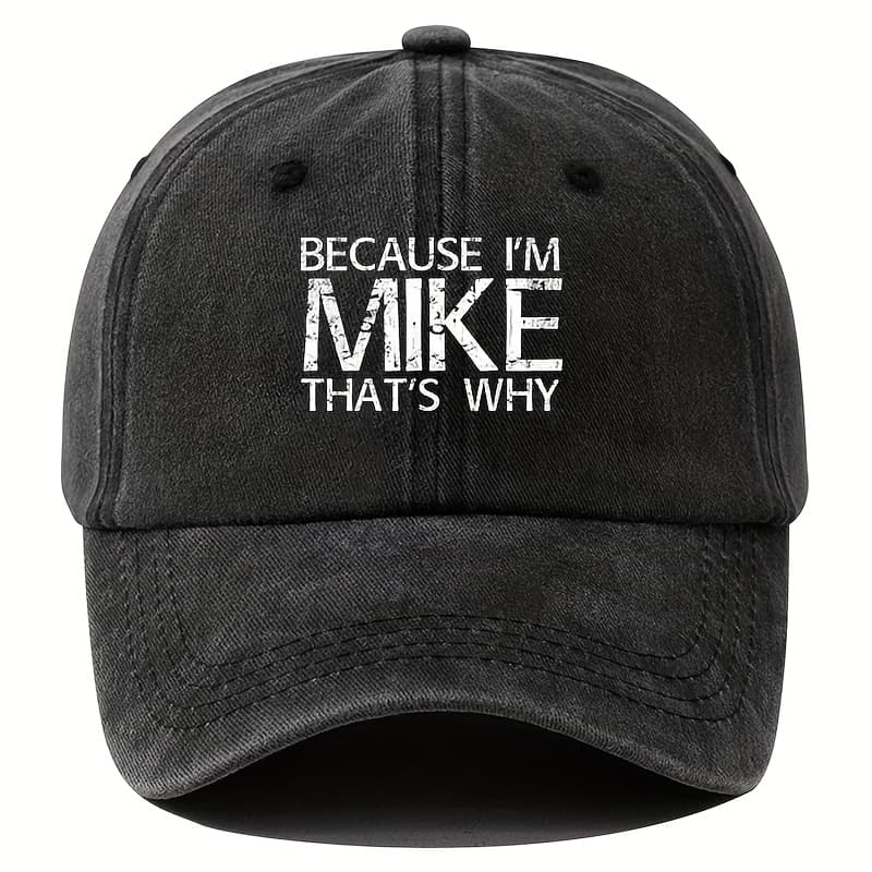 TEMU A Letter-printed Baseball With A Vintage Washed, Casual Distressed Style. Fashionable Men's Outdoor Sports Hip-hop Curved Brim Baseball