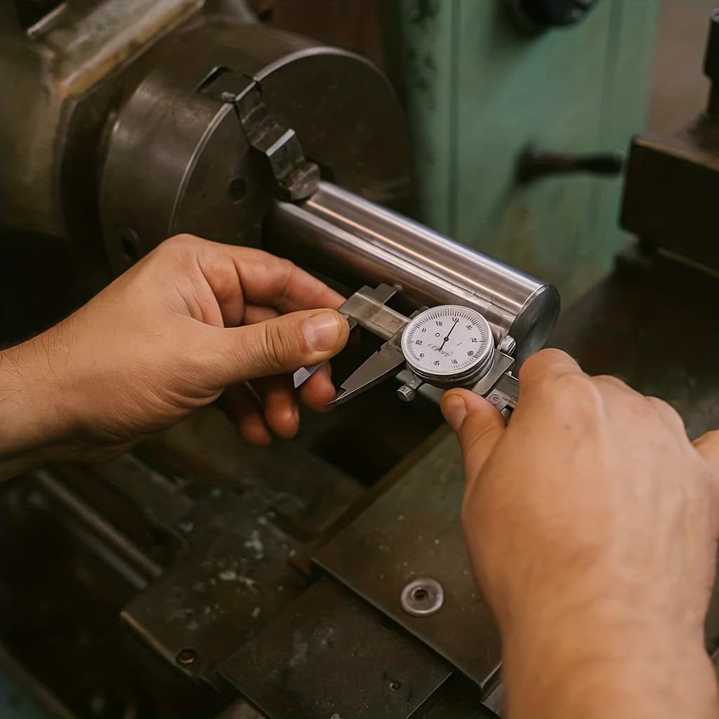 TEMU 6 Inch Dial Caliper Precision Measurement Tool With 0.001 Inch , Made Of, Ideal For Engineers, Mechanics, Woodworkers, And Metalworking