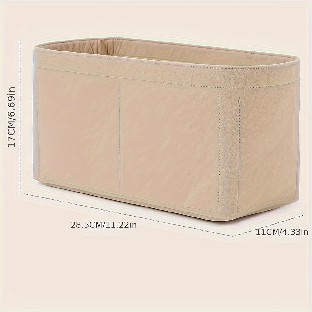 TEMU 【-bag Storage Bag】essential Insert Bag - , Space-saving, Multi-functional Lining Bag, Suitable For Handbags, Travel And Daily Organization - Durable,, Easy To Clean,