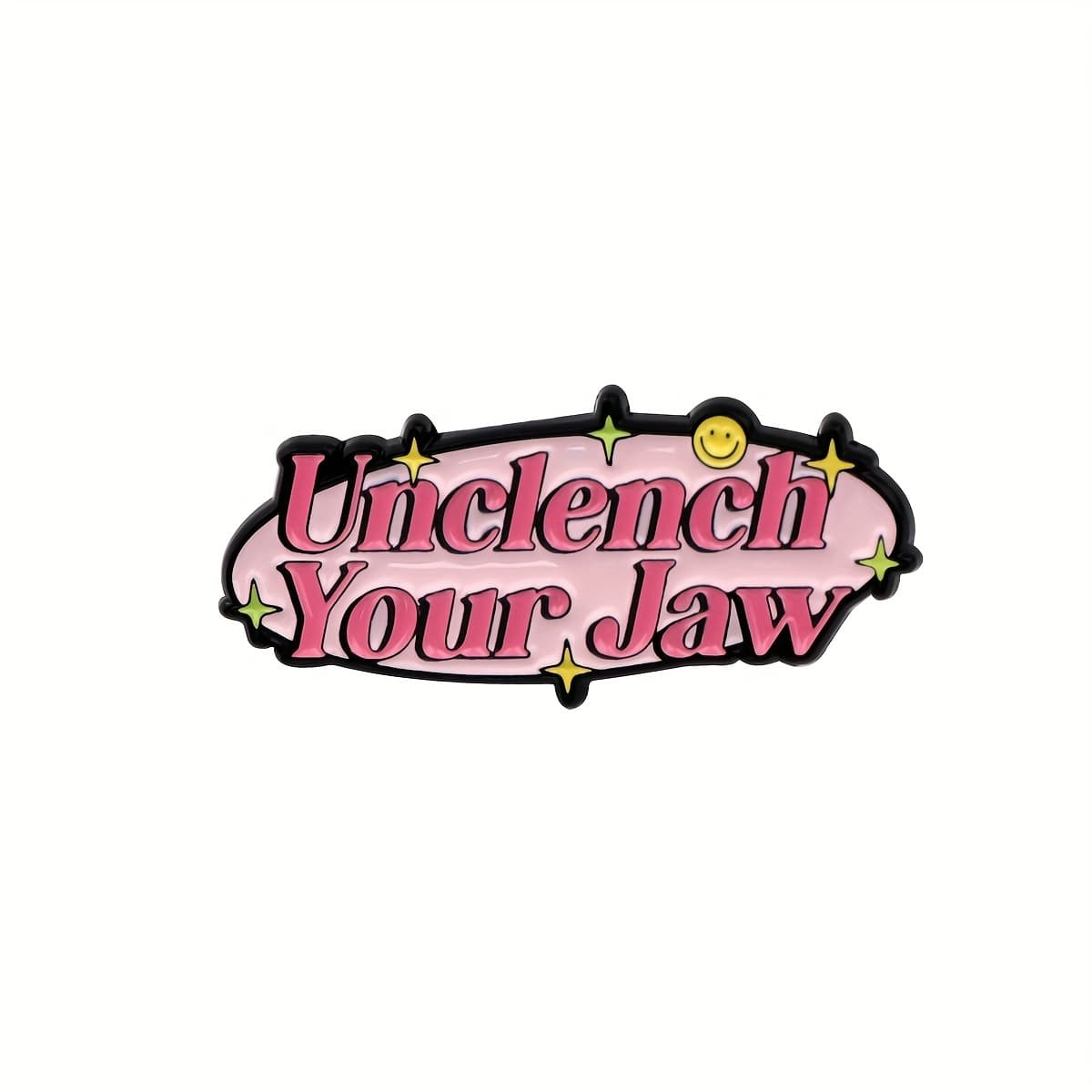 TEMU 1pc Alloy Cartoon Lapel Pins Enamel Pin Mixed Color Non-golden Back Brooch For Backpacks, Briefcase, Clothes Accessories, Fashion Gifts