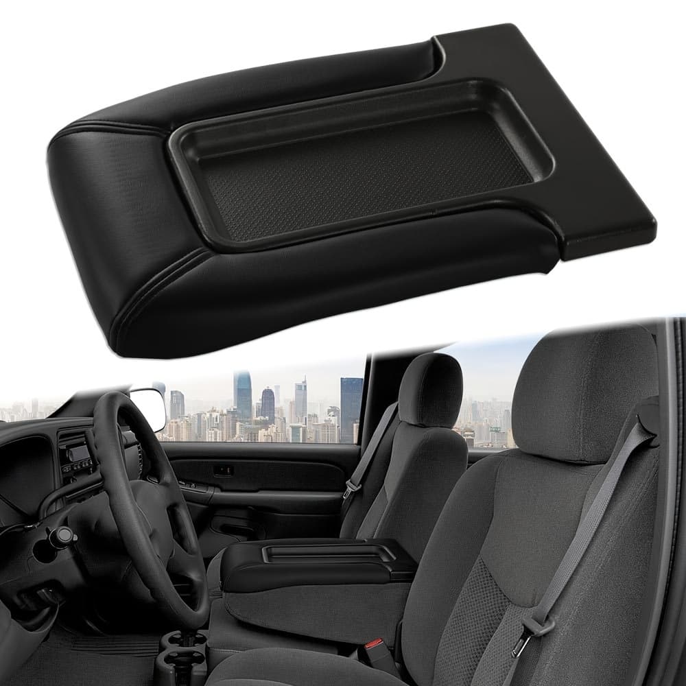 TEMU Center Console Lid Repair Kit Arm Rest Latch For For Sierra For For Chevy For Silverado For For 1999-2007, #19127364 19127365 19127366 Standard Style A Black