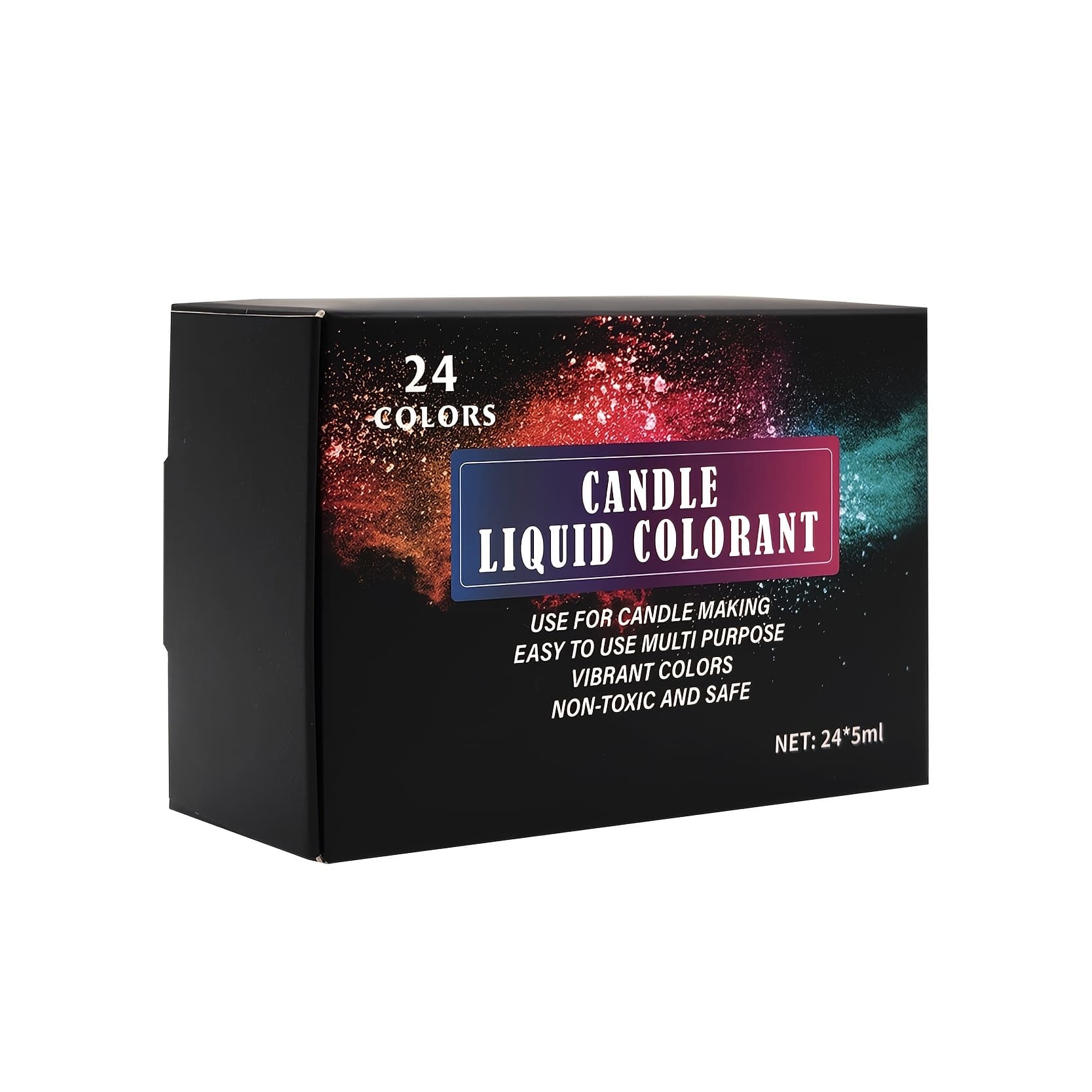 TEMU Liquid Oil-based Dyes For Candles In 24 Vibrant Colors, Perfect For Candle Making With