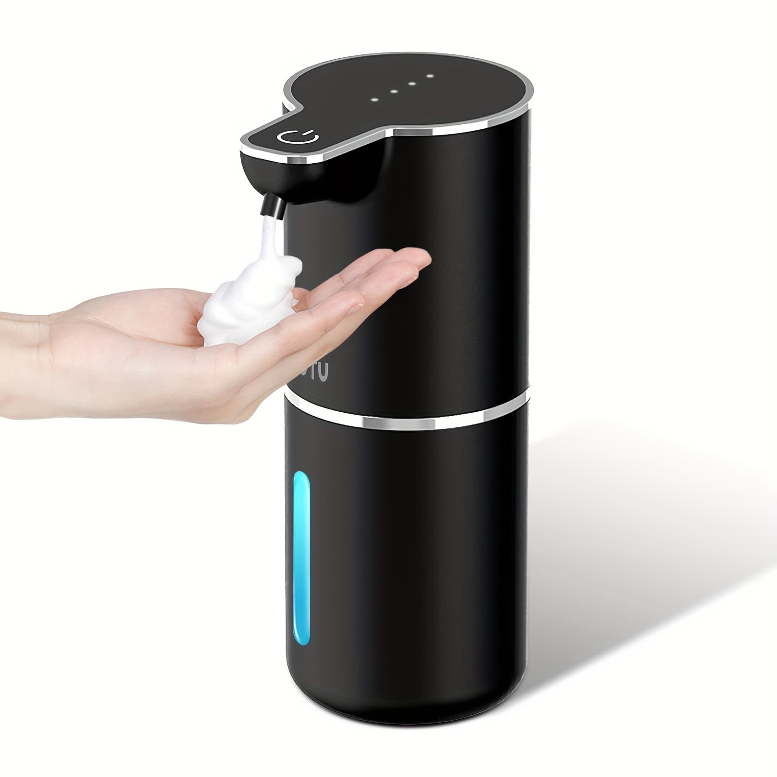 TEMU Upgraded Automatic Soap Dispenser, Usb Charging Electric Soap Dispenser, Wall Mounted, Desktop, Multifunctional, Bathroom Kitchen Dual Use
