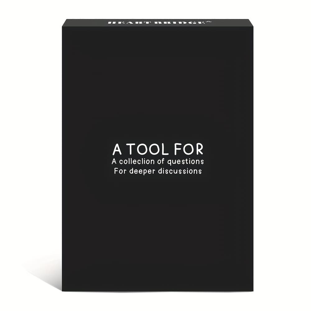 TEMU 1pc A Tool For Card Game - 54 -provoking Conversation Starter Cards For Family , Party Icebreaker & Activities - Premium Cardstock, Christmas Halloween Thanksgiving Gifts, For Family