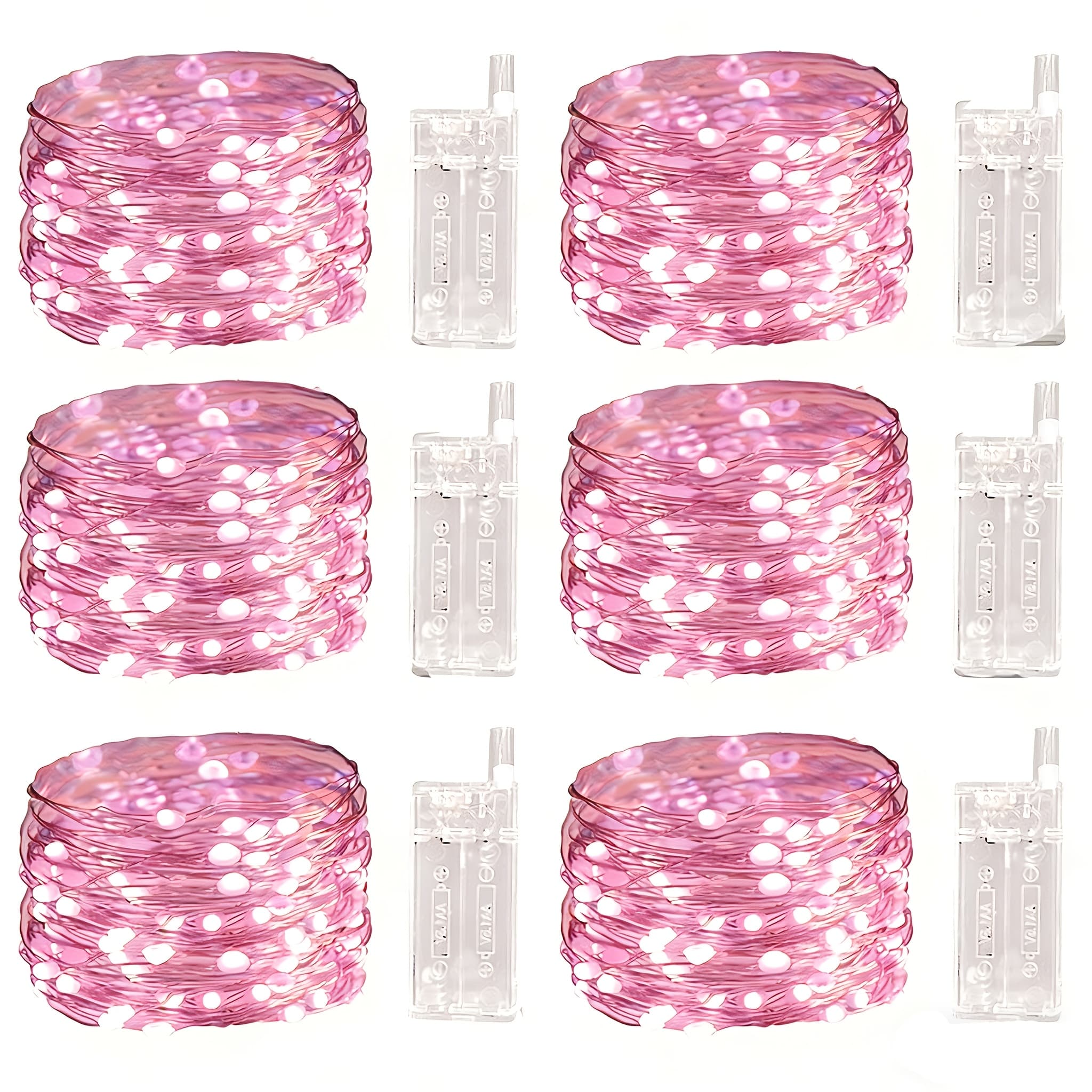 TEMU 6 Or 4 3-meter Strings, Gift Box Decoration, Birthday Party, Flexible Free Diy, Firefly Light, Applicable To Christmas, Valentine's Day, Photo Wall Decoration