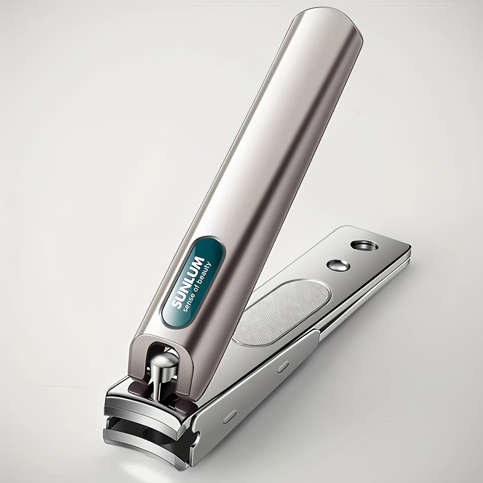 TEMU 1pc / 2pcs High Quality Nail Clipper, Sharp Nail And Toenail Clipper, Thick Nail Trimmer, Stainless Steel Toenail Clipper For Manicure And Pedicure