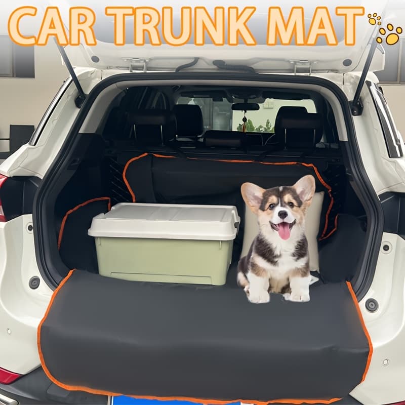 TEMU Pet Mat For Dogs And Dirty Rear Seat Mat For Cars Rear Seat, Trunk Rear Seat Isolation Seat Large Dog Dirty Seat Mat, Trunk Dog Mat Rear Seat Pet Mat For Cars