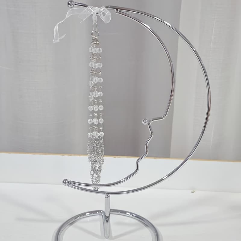 TEMU 1pc Bead Metal Bracket, Crystal Ball Holder, Bohemian Home Decoration Gift, Art, Home Gift