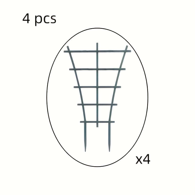 TEMU 4pcs, Plant Climbing Bracket, Spliced And Disassembled, Suitable For Orchids, Roses, Artificial Plants, Potted Plants, Etc., Suitable For Households, Greenhouses, Gardens, , Etc. Suitable For.