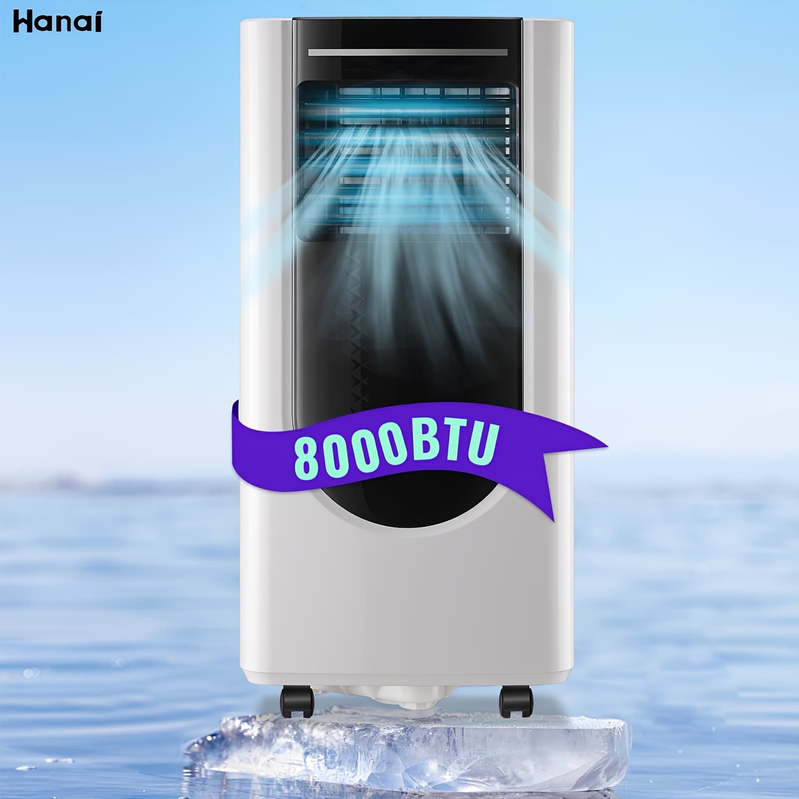 TEMU Wanai R 8000 Btu Portable Air Conditioner With Dehumidifier Air Conditioners Up To 250 Sq Ft Freestanding Ac Unit For Small Room