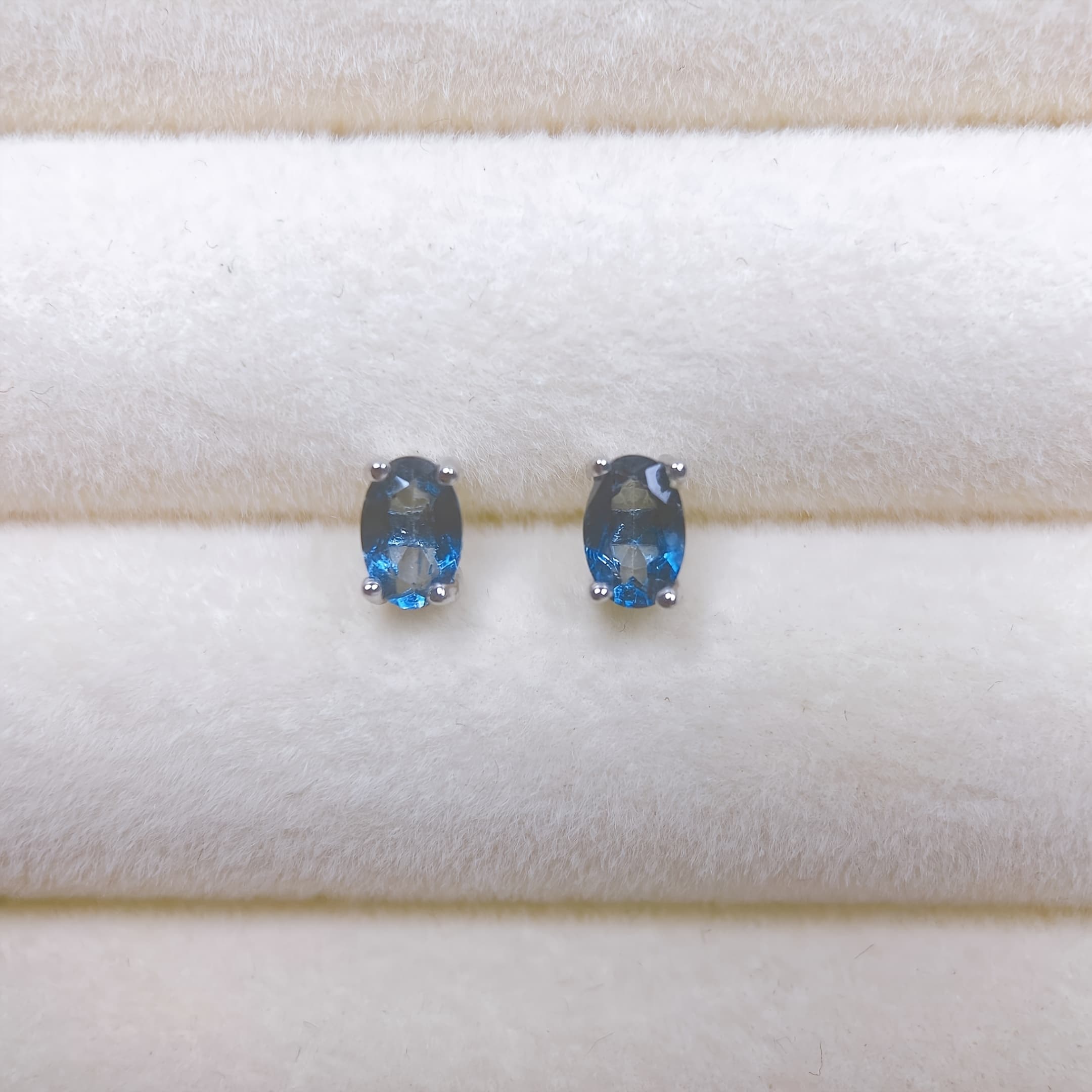 TEMU 925 Silver Natural London Earrings, Elegant And , Suitable For Women, Everyday Basic Earrings That With Anything, Perfect For Parties And Special Occasions, An For Gift
