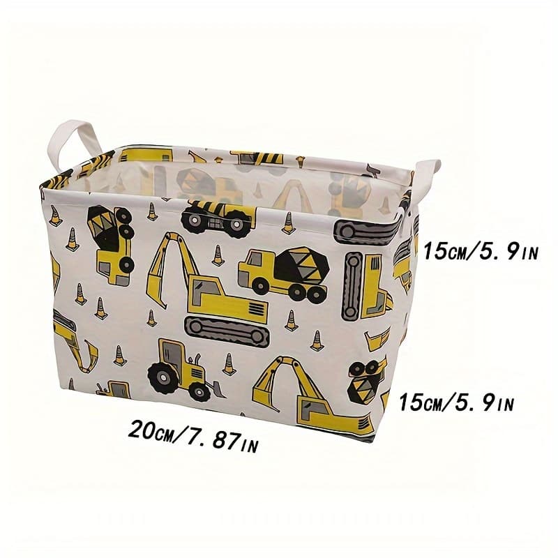 TEMU Canvas Laundry Basket With Handle - Suitable For Clothing, Kitchen Items And - Ideal Gift For Special Occasions, Storage Bins For