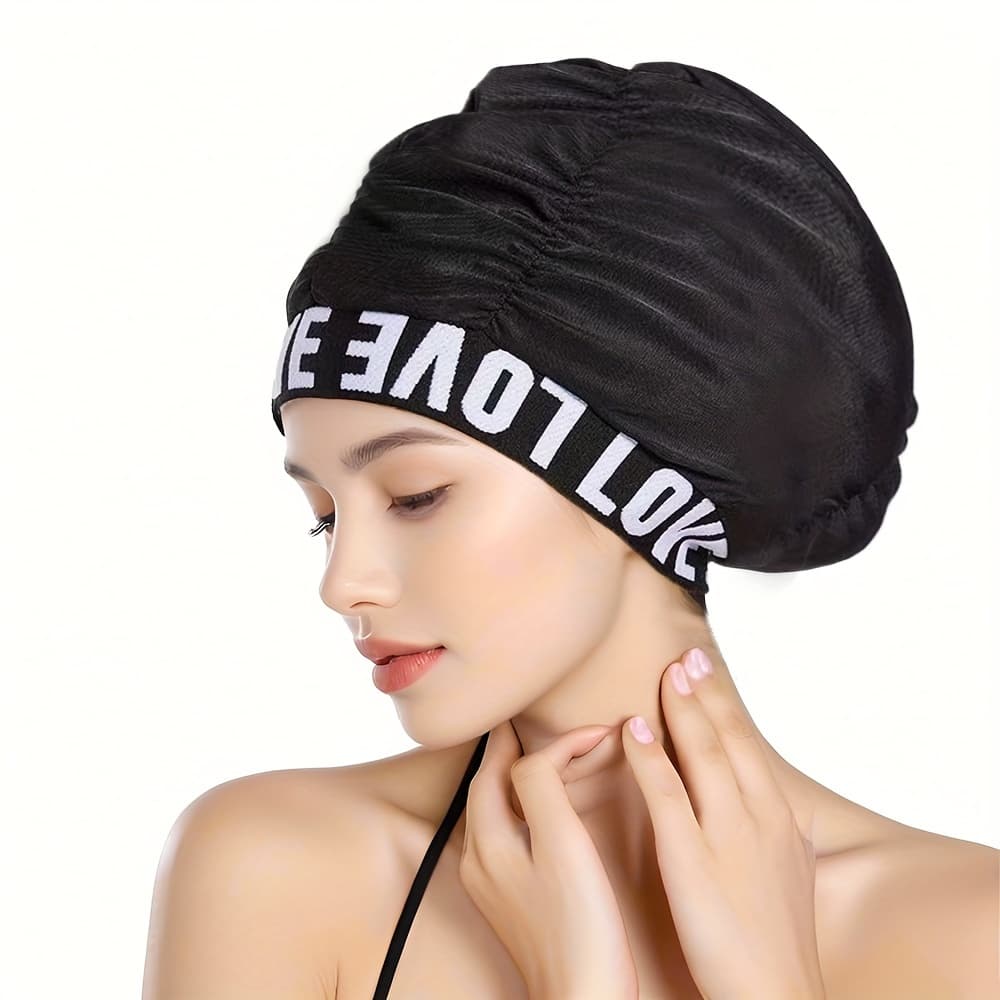 TEMU Trendy Jacquard Large Swim , Long Hair Swim . Very Suitable For Women's Swim , Women's Large Swim