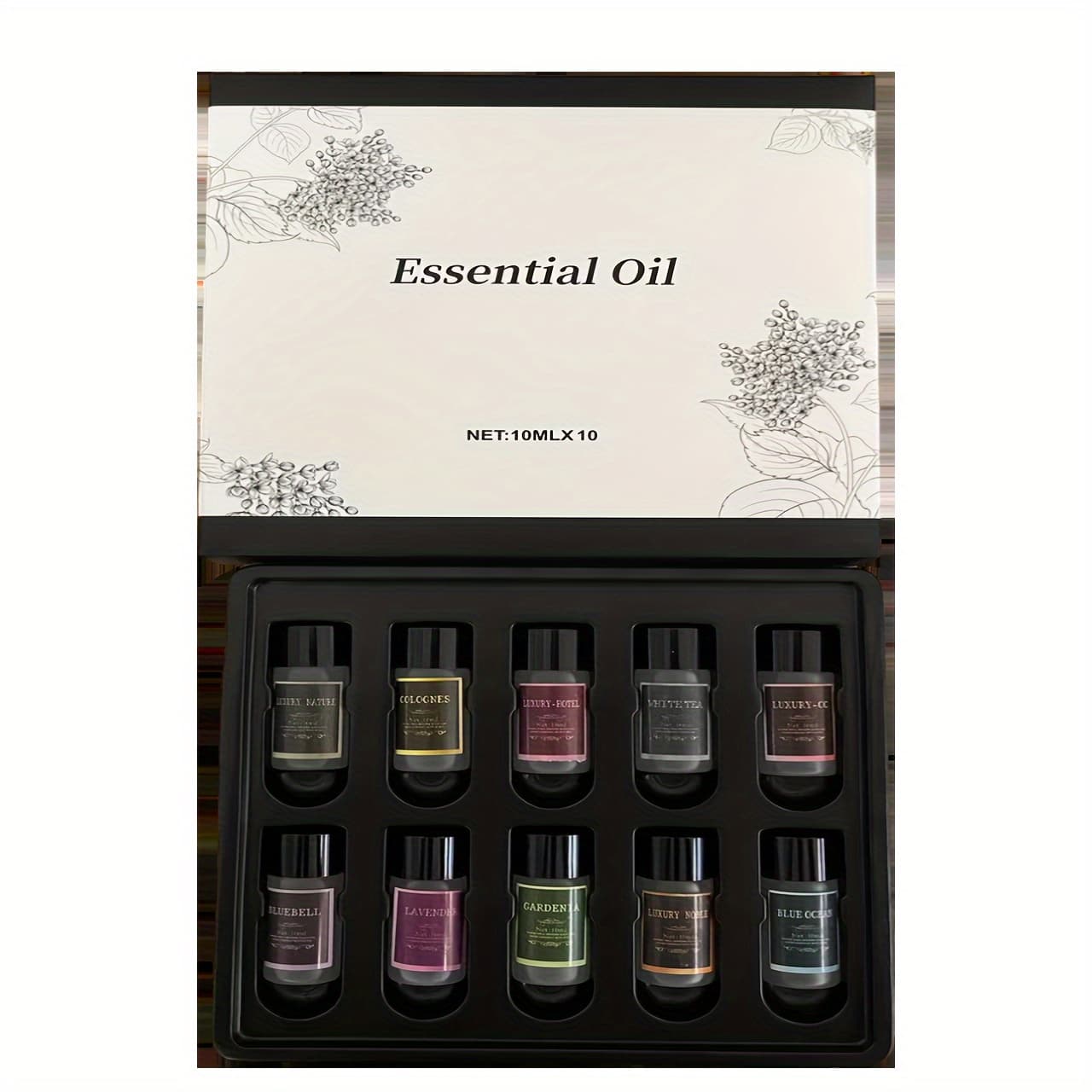 TEMU Car Diffuser Fragrance Refill, Long-lasting Fragrance Scent Scented Perfume Aroma10ml Each Freshener, Without Battery