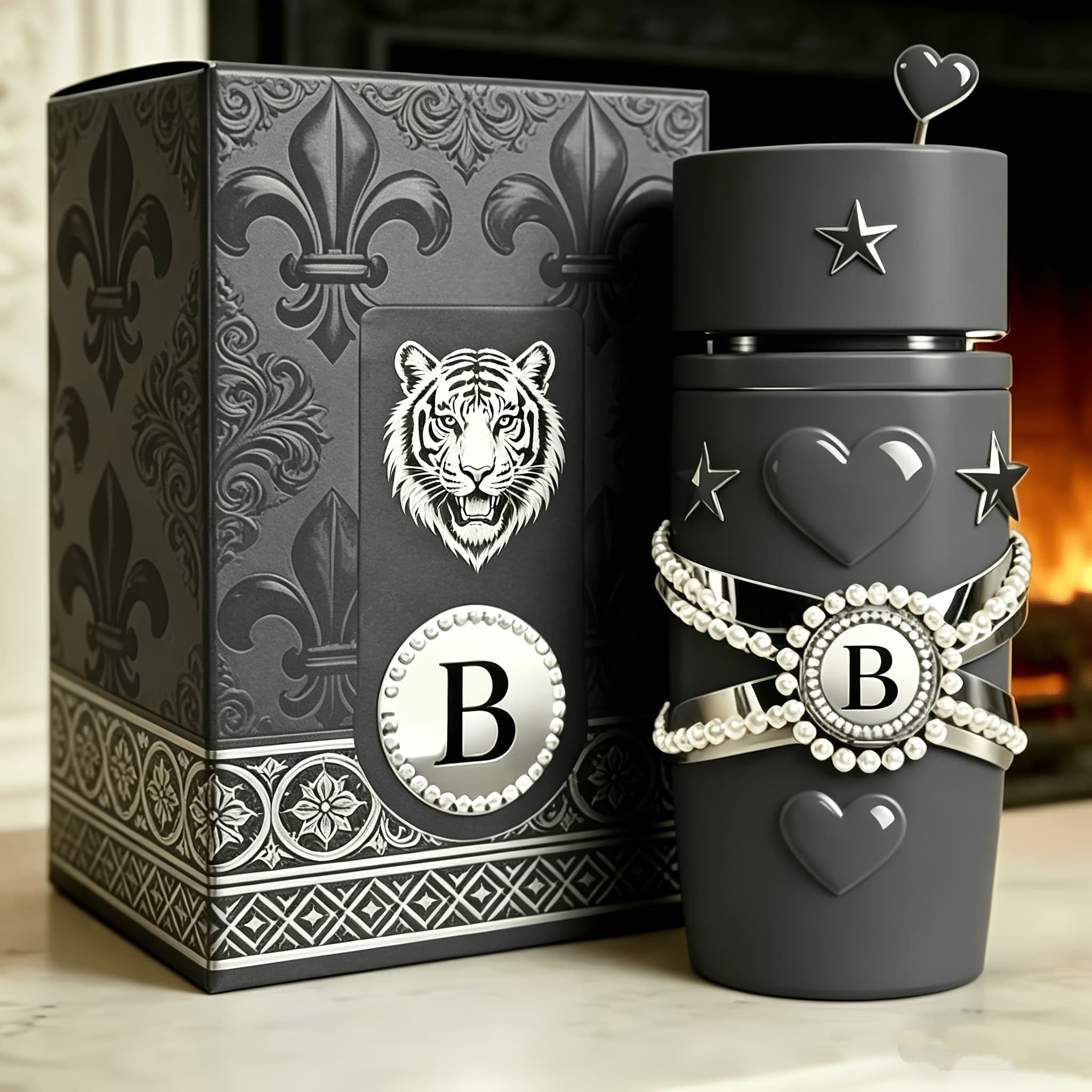 TEMU In Dark Grey - And Spicy Fragrance - 3.4oz (100ml) - Long-lasting Scent - For Birthday, Party And Festival Gifts.