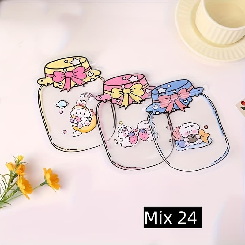 TEMU 24pcs Set Of Shaped Gift Bags, Jewelry And Hair Clip Accessory Pouches - Perfect For Weddings, Birthdays, Celebrations, Thanksgiving, And Christmas Decorations