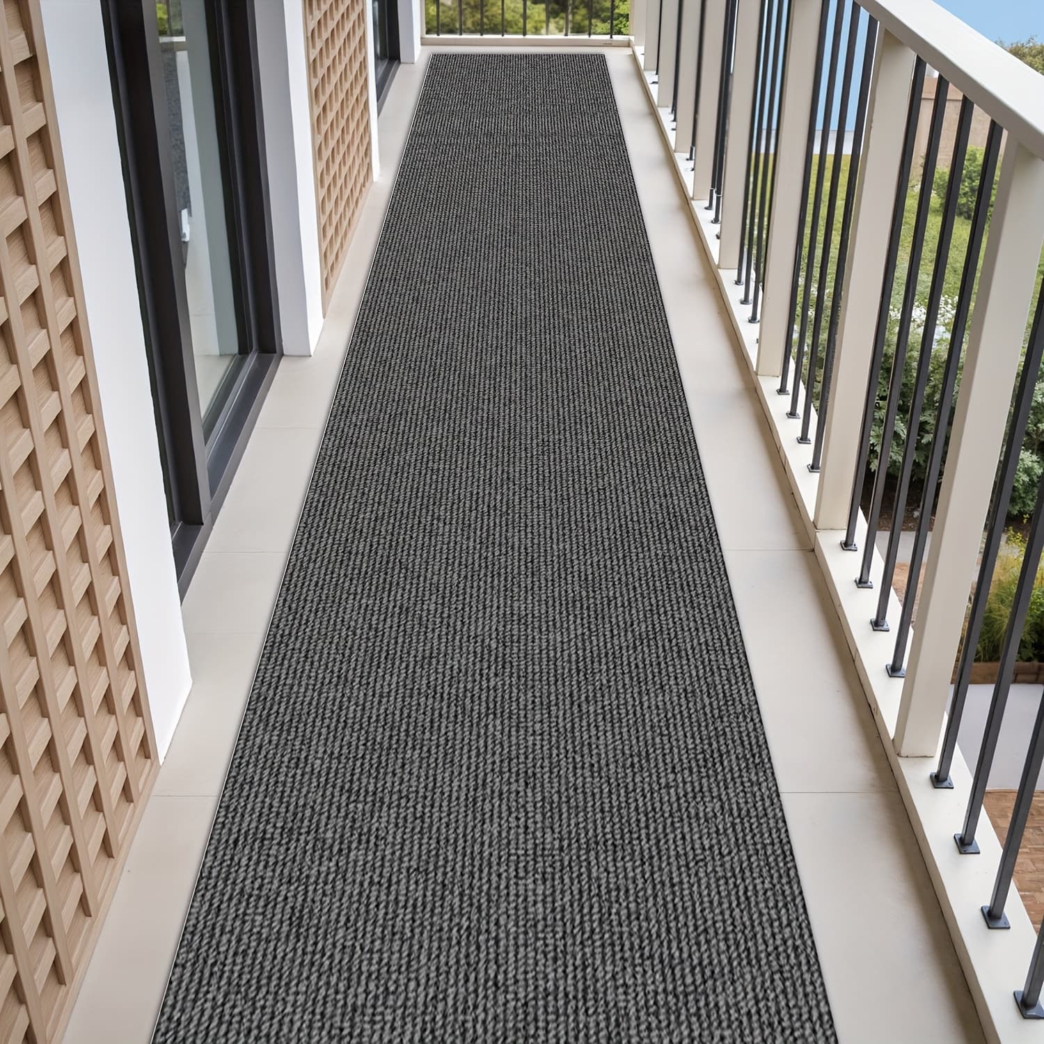 TEMU A Single Roll Of Long Runner Rugs That Are Thick And Non-slip, Measuring 59cm In Width And 4mm In Thickness, Suitable For Spaces Such Floors, Bathrooms, Stairs, Pools
