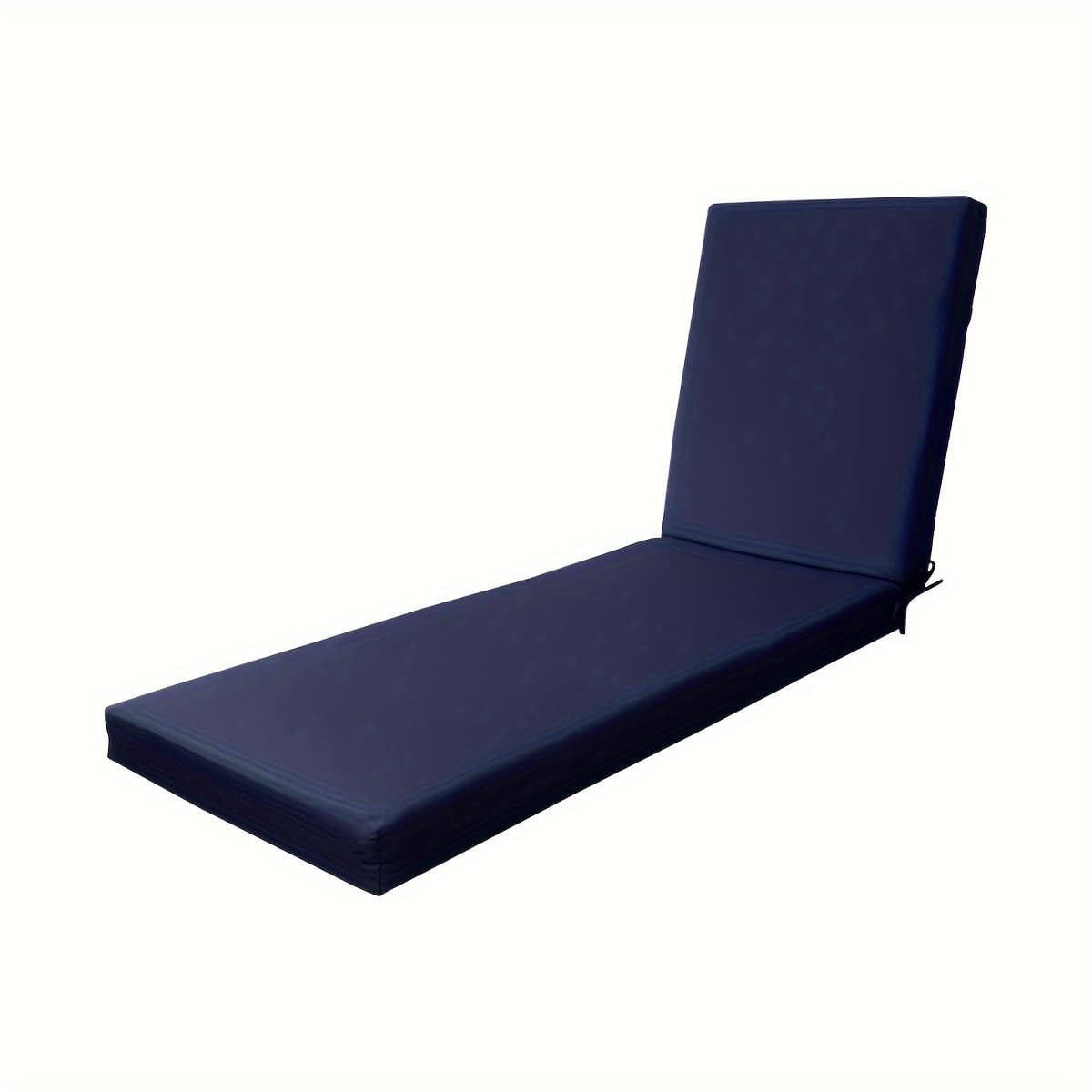 TEMU 1pc Outdoor Chaise Lounge Cushions With Foam Fill, Lounge Chair Cushion, Patio Cushions For Outdoor, Pool, Seaside