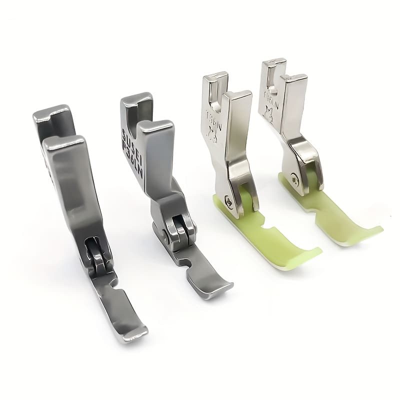 TEMU 4pcs Single-sided Presser Foot P36n P36l Plastic Single Presser Foot Industrial Sewing Machine Installs Invisible Zipper Presser Foot
