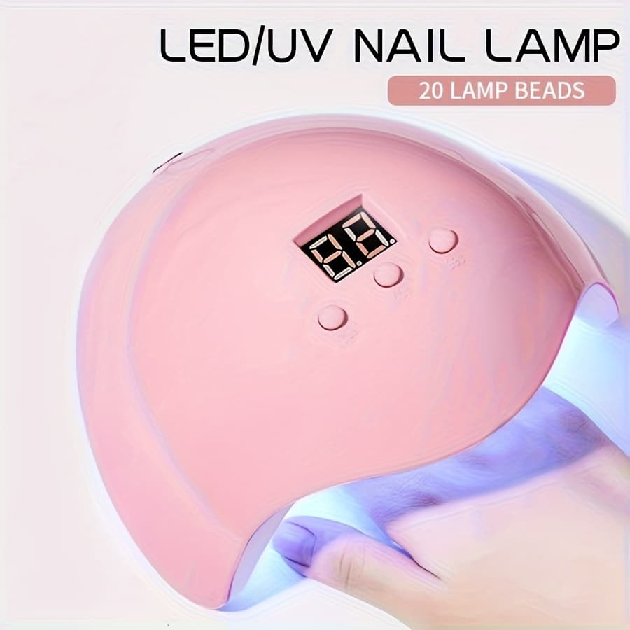 TEMU 5s Nail Lamp With 3 Timer Settings, Led Nail Polish Lamp, Usb-powered Gel Nail Dryer.