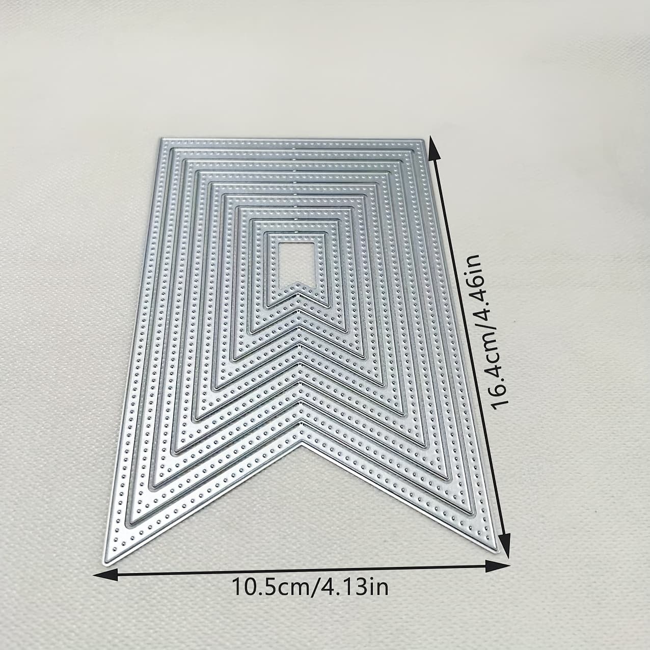TEMU 1pc Tag Card Metal Die Cut, Diy Scrapbooking Embossing Stencil, Handmade Greeting Card Making Metal Cutting Dies, Gift Card Making Tools