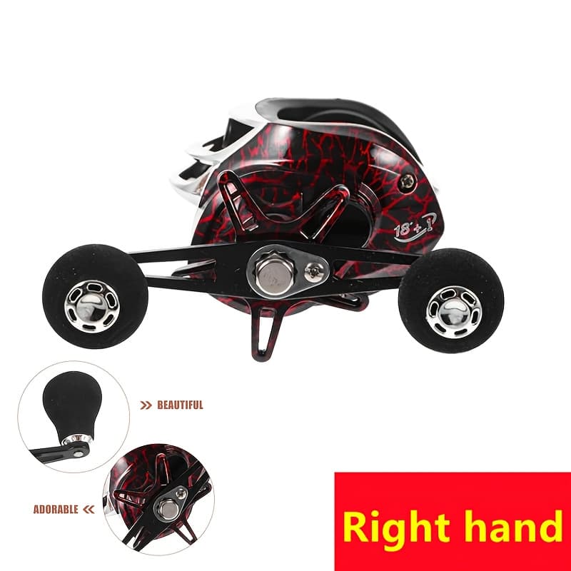 TEMU Spinning Reel Suitable For Freshwater And Saltwater Fishing - Smooth, Sturdy, Line, Designed For Two-handed Use, Premium Fishing Gear | Smooth Reel Operation | Durable Fishing Reel By