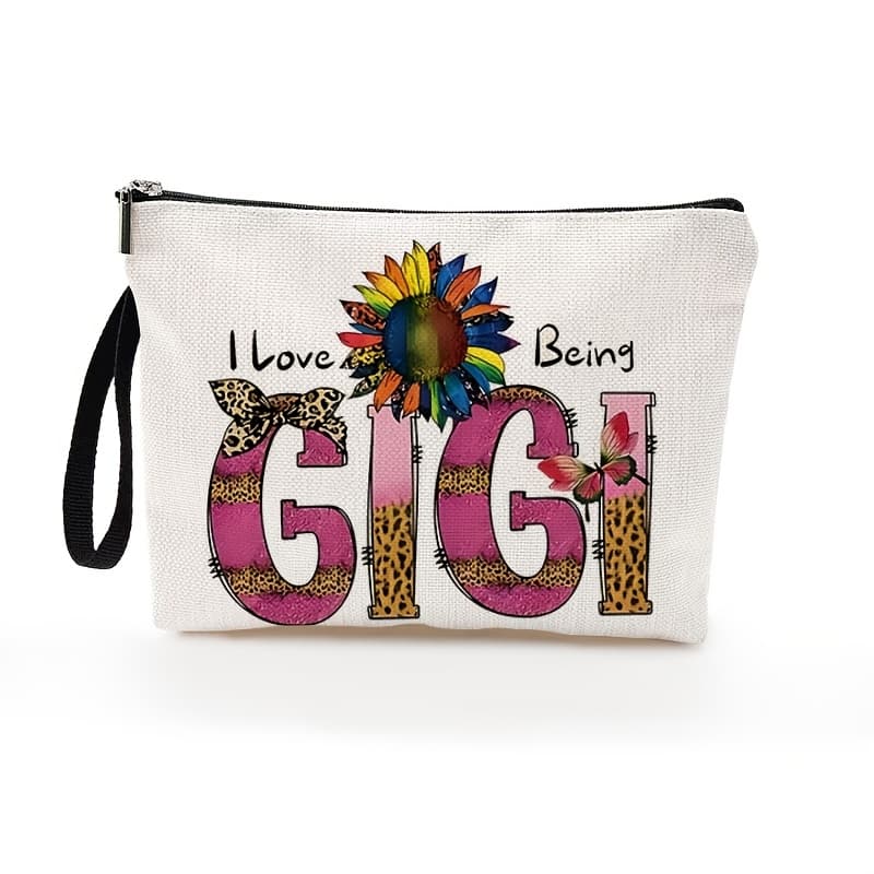 TEMU 1pc, Stylish Women's Makeup Bag, Uniquely Vibrant Design, Suitable For Holiday Outdoor Travel And Daily Use, A Perfect Gift For Ladies, Measuring 6.7 Inches X 9.9 Inches