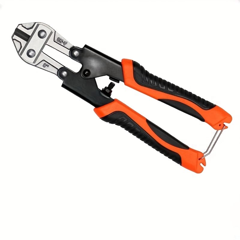 TEMU 1pc Wire Cutter, Large Pliers And Powerful Hawkbill Scissors, Metal, 8-inch Labor-saving Wire Cutter, Chain Cutters, Wire Cutters, Pliers For Fence Removal And Construction Site Use