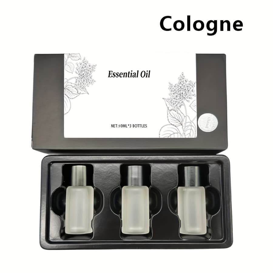 TEMU Car Diffuser Fragrance Refill, 3 Bottles, 10ml Each Freshener, Long-lasting Fragrance Scent Scented Perfume Aroma