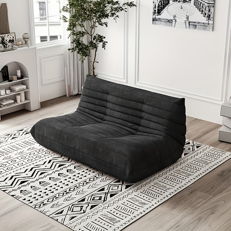 TEMU Beanbag Sofa Chairs, Modern And Comfortable Beanbag Chairs, Floor-length Couple Sofas, Armless Soft Sofa Beds, Teddy Tatami, Suitable For Room Types, Game Rooms, And Rooms. Flexible Placement
