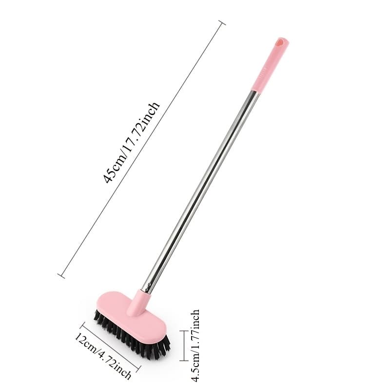TEMU Long-handled Toilet Brush, Ideal For Cleaning Bathrooms. Its Sturdy Bristles Effectively Remove Stains. Designed For Convenient Use, Keeping Your . Perfect For Deep Cleaning Toilets