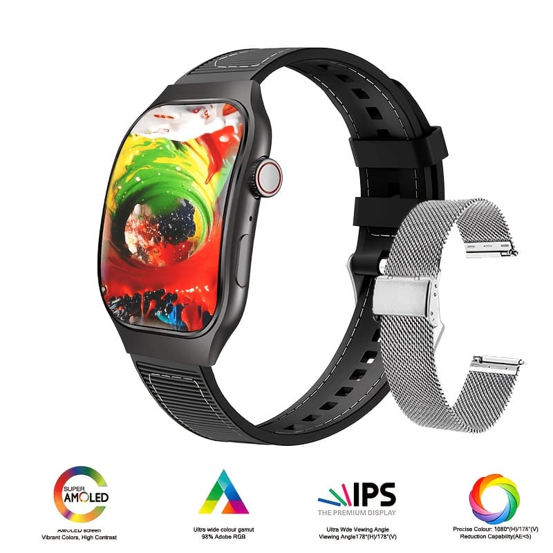 TEMU Valentine's Day Gift - []2.01" Curved Screen Smartwatch - Wireless 5. Calling, Built-in Mini Games, , 100 , Full Touch Fitness , With Magnetic Charging And Deployable