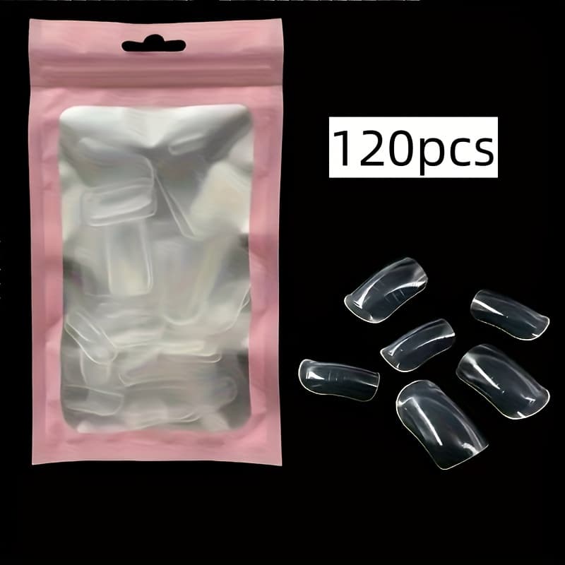 TEMU Toenail Extension Molds In Multiple Specifications - A Set Of Reusable Acrylic Nail Tips, , Suitable For Acrylic Nail Tips And Home Summer Essential
