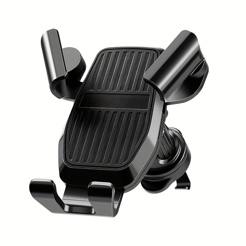 TEMU New Car-mounted Mobile Phone Stand, Car Mobile Phone Navigation, Air Conditioning Air Outlet Hook-type Fixed Bracket, Anti-slip