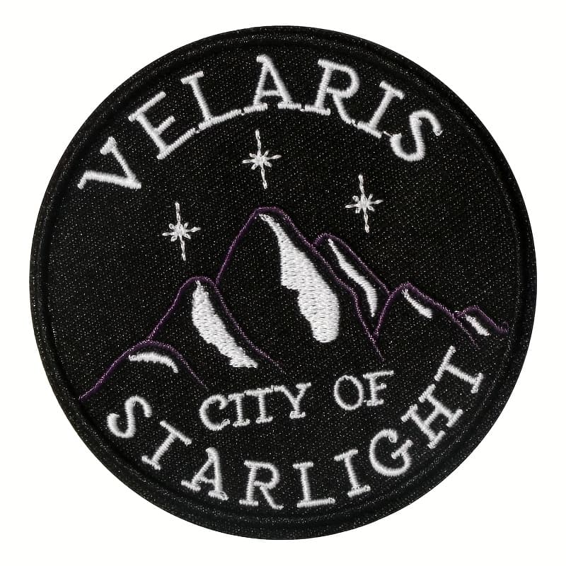 TEMU 1pc Starlight Iron-on Embroidered Patch