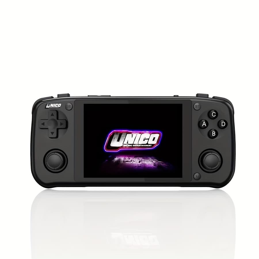 TEMU Unico Pocket Retro Handheld - Snk-licensed Retro Handheld Console - 4-inch Ips Screen - Collectors Edition - Portable Plug- - Nostalgic Collectible Ideal Gamer Gift