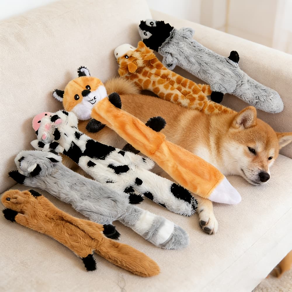 TEMU 1/ Squeaky Dog Chew Toys Durable Interactive Pet Toys For Small Medium Large Dogs Puppy Teething Toys, Teeth Cleaning Toys, Pet , Pet Supplies, An Gift To